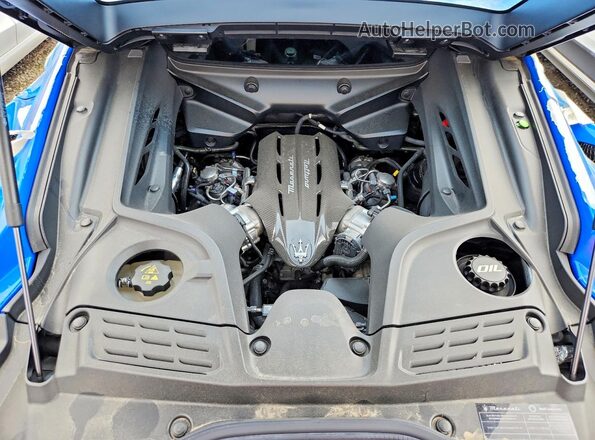 ZAMBMRAB9P0422078 2023 MASERATI MC20 Синий Вид задней части салона