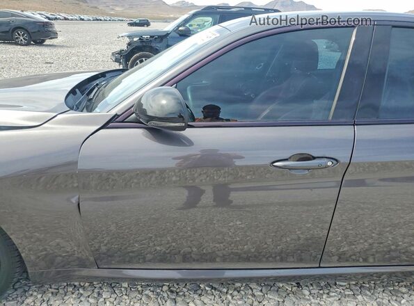 ZARFAECN2J7599493 2018 ALFA ROMEO GIULIA Gray Widok wnętrza z przodu