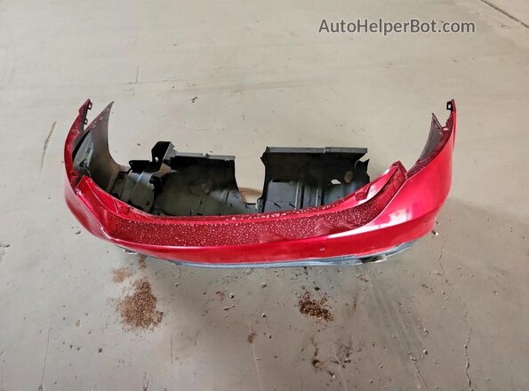 ZARFAECN4J7587801 2018 ALFA ROMEO GIULIA Red ძრავის განყოფილების ხედი