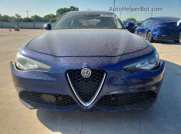 ZARFAECN5H7554140 2017 ALFA ROMEO GIULIA Blue წინა ხედი
