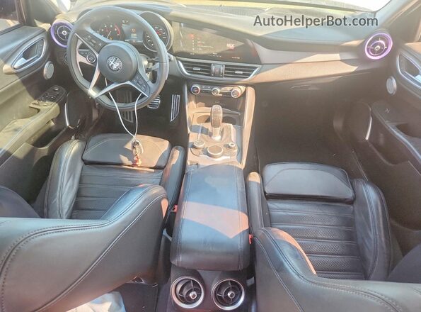 ZARFAECN5H7554140 2017 ALFA ROMEO GIULIA Blue წინა პანელის ხედი