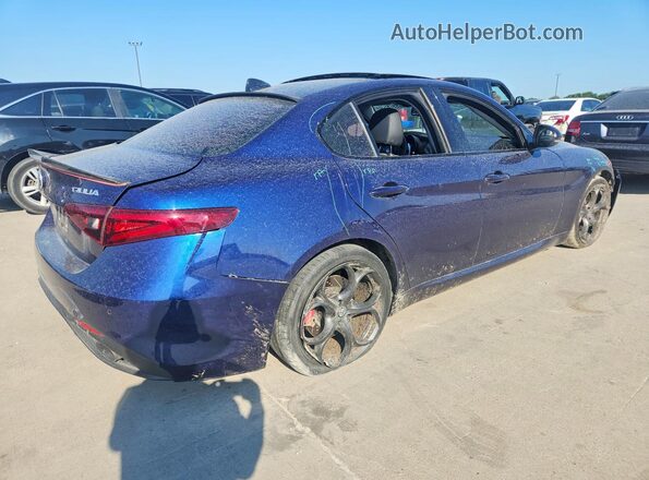 ZARFAECN5H7554140 2017 ALFA ROMEO GIULIA Blue უკანა მარჯვენა