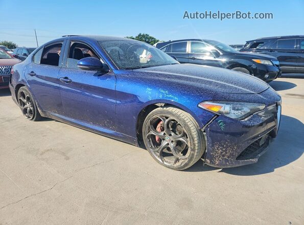 ZARFAECN5H7554140 2017 ALFA ROMEO GIULIA Blue წინა მარჯვენა