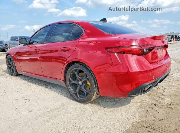 ZARFAECN6J7577478 2018 ALFA ROMEO GIULIA Красный Задняя левая четверть
