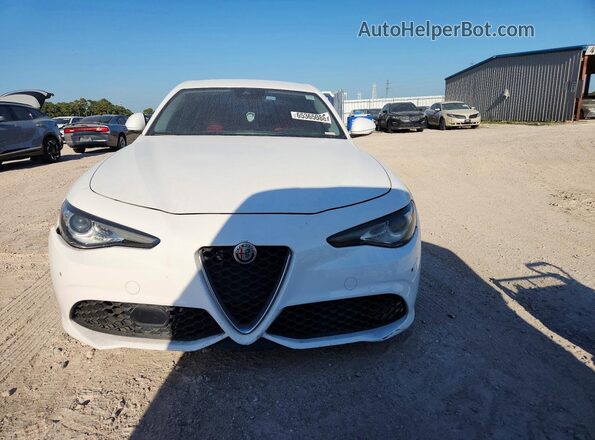 ZARFAECN6J7592448 2018 ALFA ROMEO GIULIA White Вид спереду