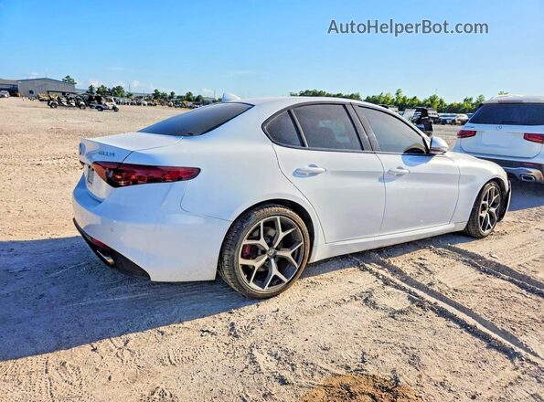 ZARFAECN6J7592448 2018 ALFA ROMEO GIULIA White Задня права чверть