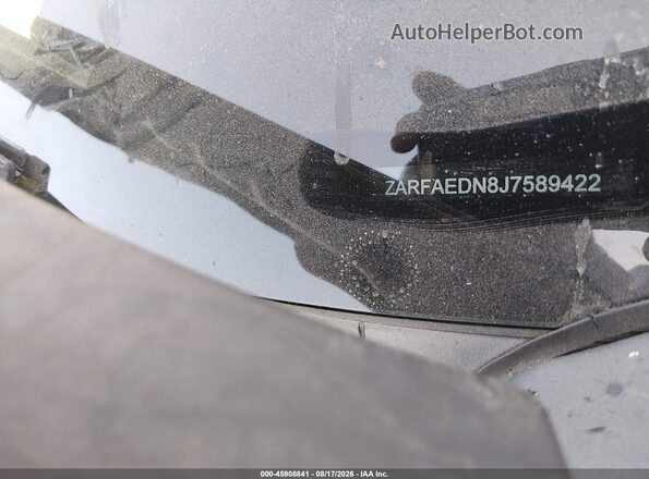 ZARFAEDN8J7589422 2018 ALFA ROMEO GIULIA Black Շարժիչի բաժամունքի տեսք