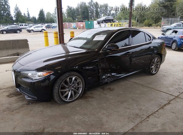 ZARFAEDNXH7540099 2017 ALFA ROMEO GIULIA Black Front left