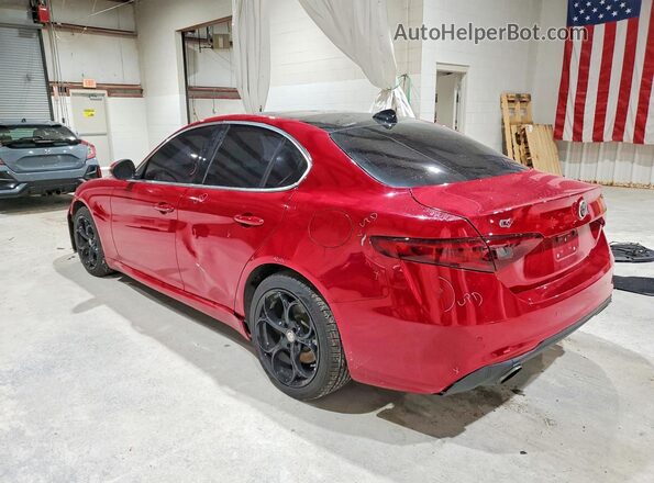 ZARFAEEN5H7550795 2017 ALFA ROMEO GIULIA Red Tył lewy