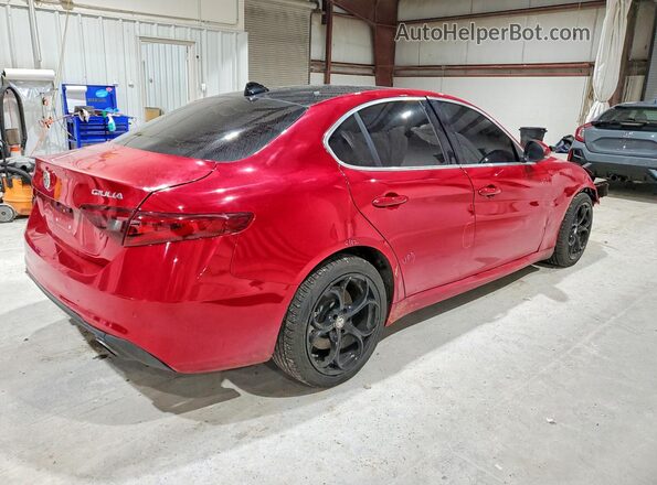 ZARFAEEN5H7550795 2017 ALFA ROMEO GIULIA Red Tył prawy