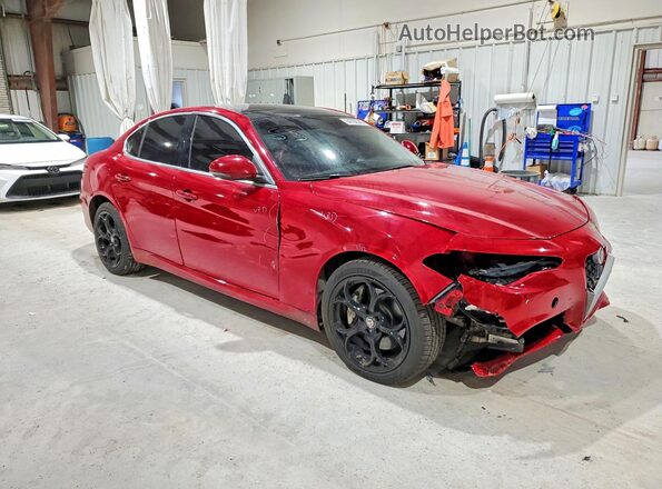 ZARFAEEN5H7550795 2017 ALFA ROMEO GIULIA Red Przód prawy