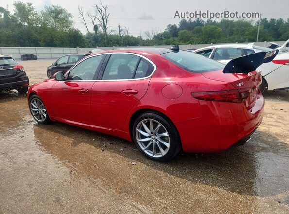 ZARFAMAN0M7641872 2021 ALFA ROMEO GIULIA Red Հետևի ձախ
