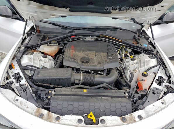 ZARFAMAN1K7609249 2019 ALFA ROMEO GIULIA White Widok wnętrza z tyłu