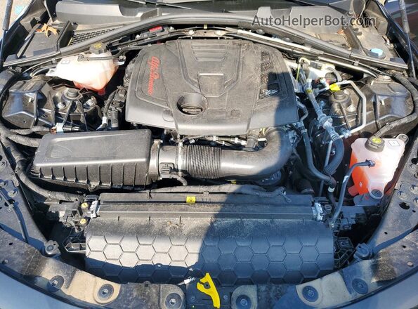 ZARFAMAN1M7647552 2021 ALFA ROMEO GIULIA Black Вид задньої частини салону