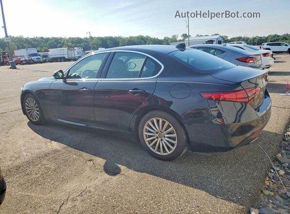 ZARFAMAN1M7647552 2021 ALFA ROMEO GIULIA Black Задня ліва чверть