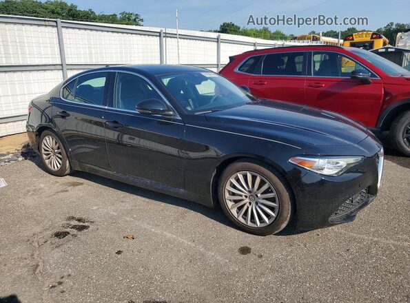 ZARFAMAN1M7647552 2021 ALFA ROMEO GIULIA Black Передня права чверть