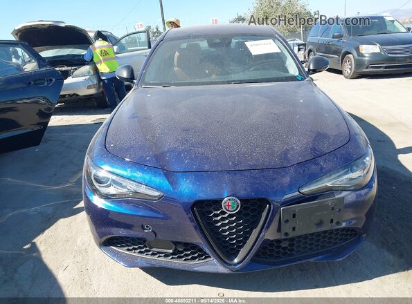 ZARFAMAN2L7637031 2020 ALFA ROMEO GIULIA Blue Вид спереду