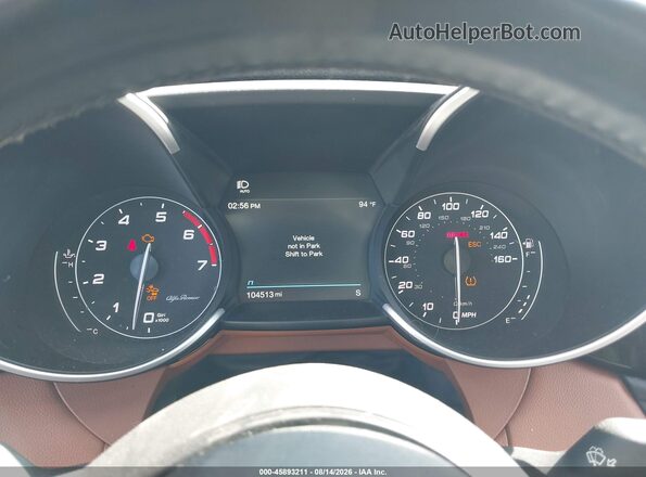ZARFAMAN2L7637031 2020 ALFA ROMEO GIULIA Blue Вид задніх сидінь