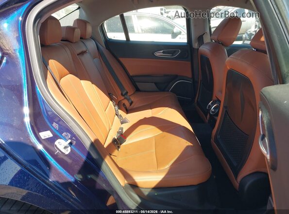 ZARFAMAN2L7637031 2020 ALFA ROMEO GIULIA Blue Вид наклейки з VIN-кодом