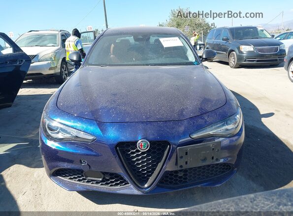 ZARFAMAN2L7637031 2020 ALFA ROMEO GIULIA Blue Вид щитка приладів