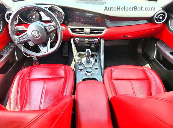 ZARFAMAN2M7647530 2021 ALFA ROMEO GIULIA Blue Вид панелі приладів