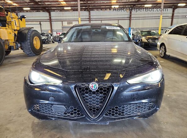 ZARFAMAN4K7622335 2019 ALFA ROMEO GIULIA Black Widok z przodu
