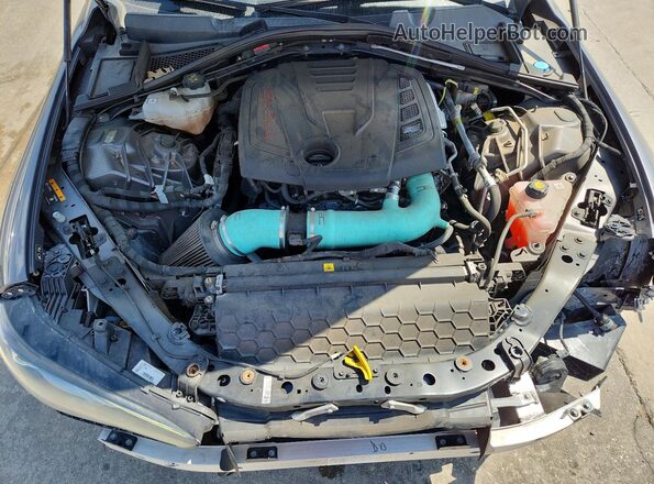 ZARFAMAN7L7624663 2020 ALFA ROMEO GIULIA Gray Vista interior trasera
