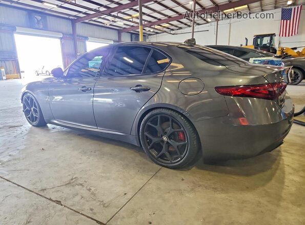 ZARFAMAN9K7620015 2019 ALFA ROMEO GIULIA Gray Tył lewy
