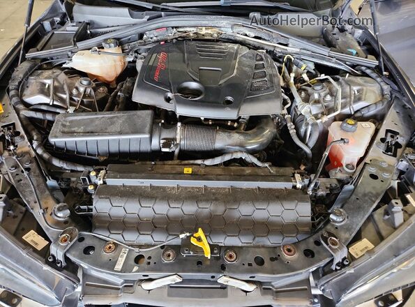 ZARFAMAN9K7620015 2019 ALFA ROMEO GIULIA Gray Widok wnętrza z tyłu