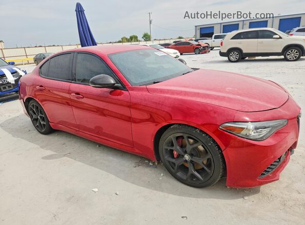 ZARFAMAN9L7632859 2020 ALFA ROMEO GIULIA Red Առջևի աջ
