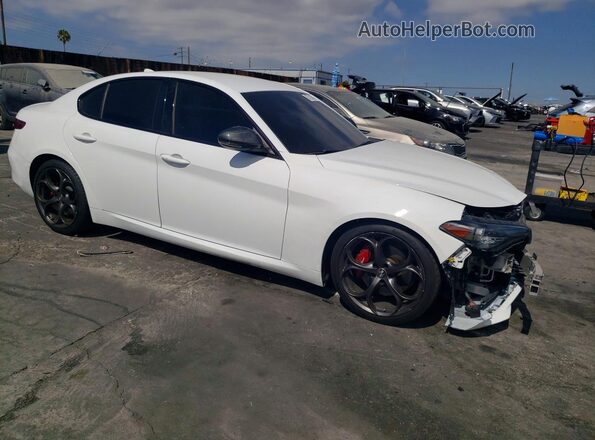 ZARFAMANXK7599336 2019 ALFA ROMEO GIULIA White Delantero derecho