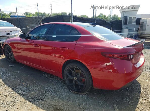 ZARFAMBN1K7622839 2019 ALFA ROMEO GIULIA Red Tył prawy