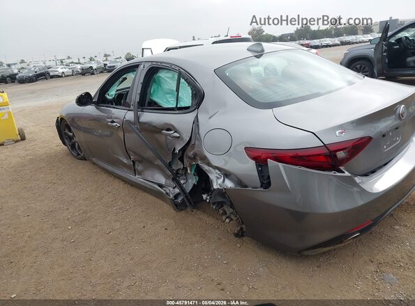 ZARFAMBN2K7605600 2019 ALFA ROMEO GIULIA Gray Вид спереду