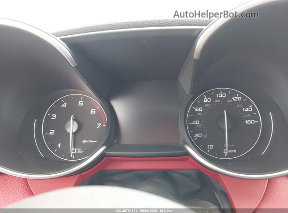 ZARFAMBN2K7605600 2019 ALFA ROMEO GIULIA Gray Вид задніх сидінь