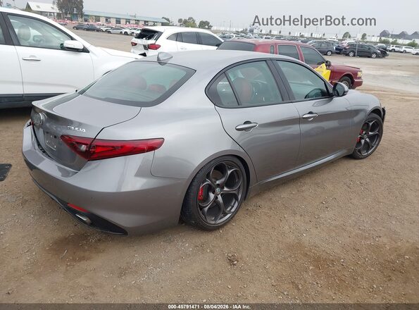 ZARFAMBN2K7605600 2019 ALFA ROMEO GIULIA Gray Задня права чверть