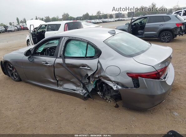 ZARFAMBN2K7605600 2019 ALFA ROMEO GIULIA Gray 