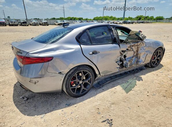 ZARFAMBN3L7626697 2020 ALFA ROMEO GIULIA Gray Rear right