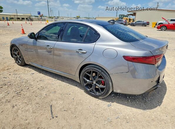 ZARFAMBN3L7626697 2020 ALFA ROMEO GIULIA Gray Rear left