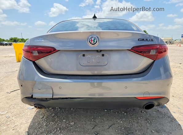 ZARFAMBN3L7626697 2020 ALFA ROMEO GIULIA Gray Rear view