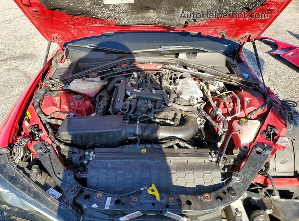 ZARFAMBN4K7605419 2019 ALFA ROMEO GIULIA Red Widok wnętrza z tyłu