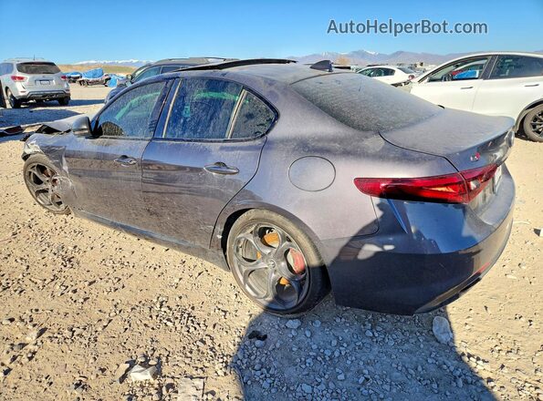ZARFAMBN8K7612888 2019 ALFA ROMEO GIULIA Charcoal Задня ліва чверть