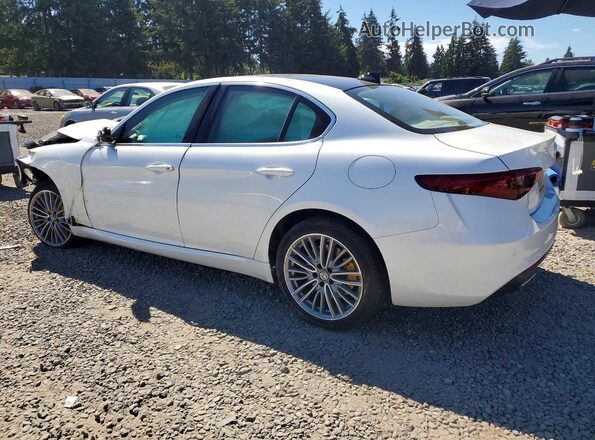 ZARFAMBN8M7648051 2021 ALFA ROMEO GIULIA White Задня ліва чверть