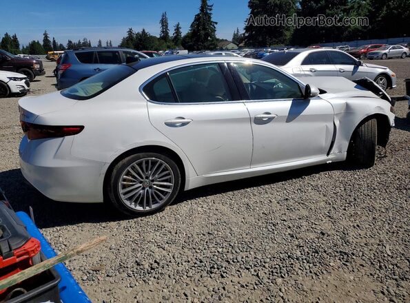 ZARFAMBN8M7648051 2021 ALFA ROMEO GIULIA White Задня права чверть