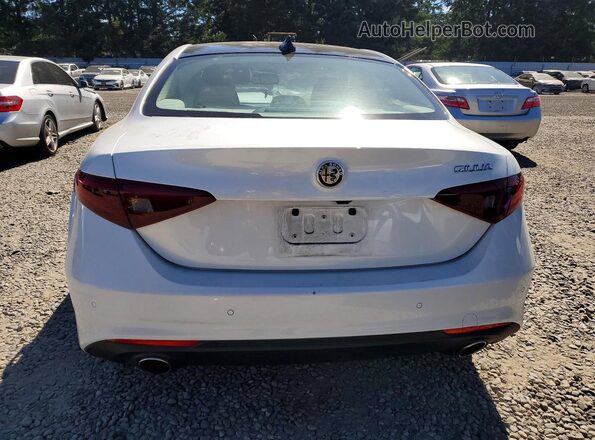 ZARFAMBN8M7648051 2021 ALFA ROMEO GIULIA White Вид ззаду