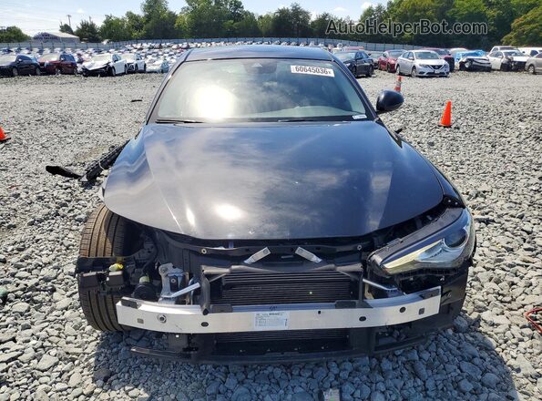 ZARFAMBNXK7612049 2019 ALFA ROMEO GIULIA Black Front view