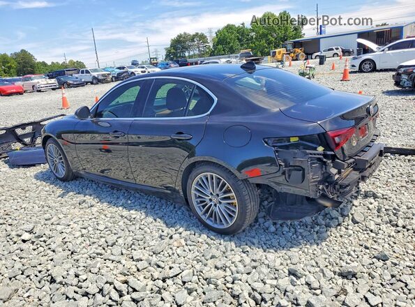 ZARFAMBNXK7612049 2019 ALFA ROMEO GIULIA Black Rear left