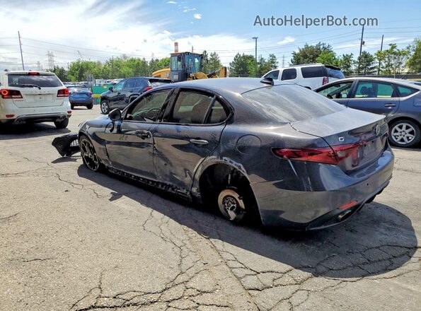ZARFANAN5K7609311 2019 ALFA ROMEO GIULIA Синий Задняя левая четверть