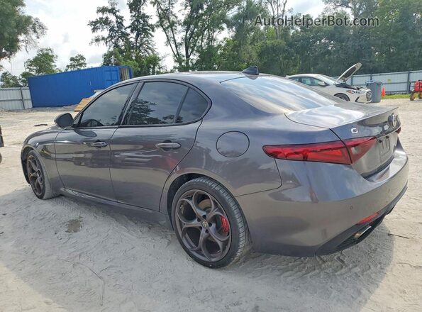 ZARFANBN1K7604444 2019 ALFA ROMEO GIULIA Gray Задня ліва чверть