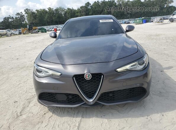 ZARFANBN1K7604444 2019 ALFA ROMEO GIULIA Gray 