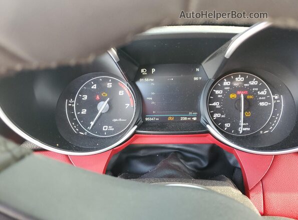 ZARFANBN1K7604444 2019 ALFA ROMEO GIULIA Gray 